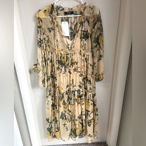 Reformation O.P.T. Midi dress NWT.